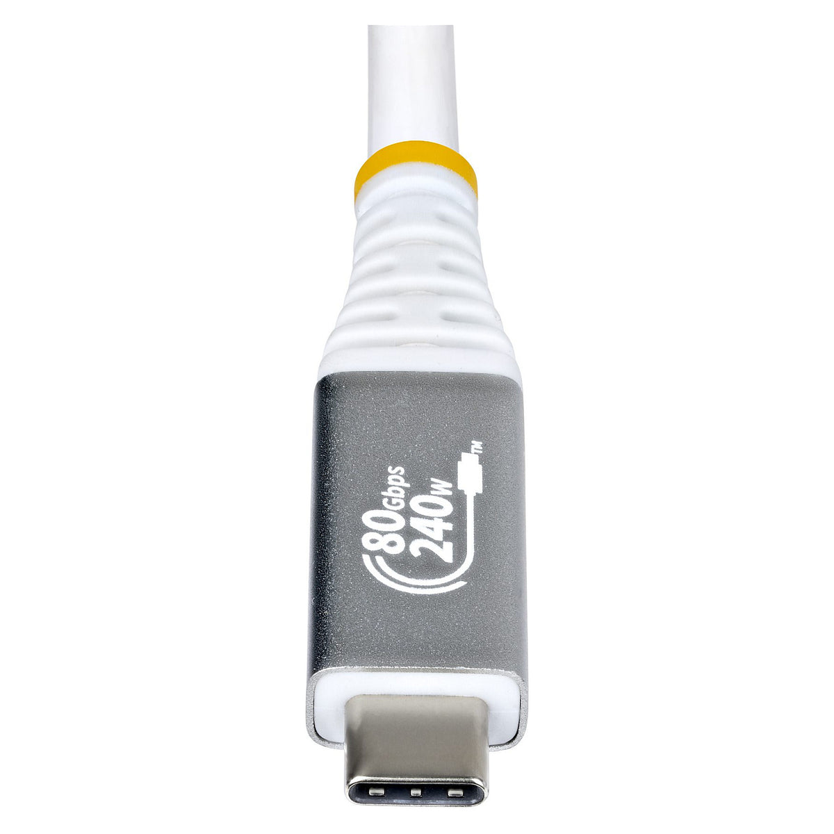 STARTECH.COM 1,5m USB4 Kabel 80Gbps USB-IF-zertifiziertes USB-C Ladekabel 240W 8K 120Hz-4K 240Hz DP2.1monitorkabel Thunderbolt 4