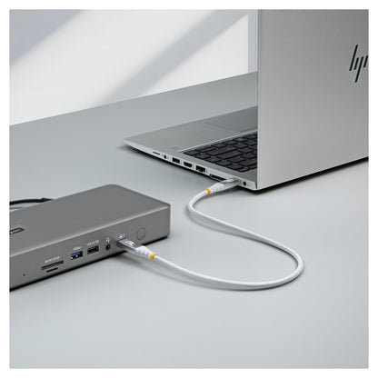 STARTECH.COM 1,5m USB4 Kabel 80Gbps USB-IF-zertifiziertes USB-C Ladekabel 240W 8K 120Hz-4K 240Hz DP2.1monitorkabel Thunderbolt 4