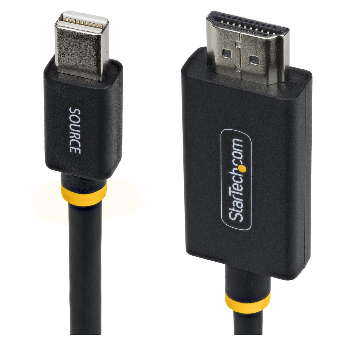 STARTECH.COM 2m Mini DisplayPort zu HDMI Adapterkabel 4K 60Hz mit HBR3 HDCP 2.3 und DPCP MDP zu HDMI 2.0 Kabel aktiver Video Convert