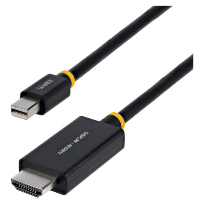 STARTECH.COM 2m Mini DisplayPort zu HDMI Adapterkabel 4K 60Hz mit HBR3 HDCP 2.3 und DPCP MDP zu HDMI 2.0 Kabel aktiver Video Convert