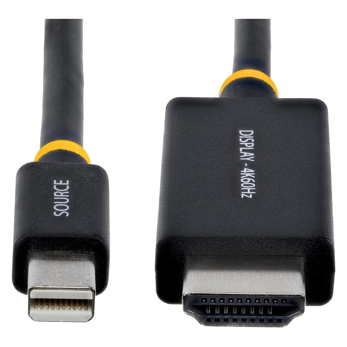 STARTECH.COM 2m Mini DisplayPort zu HDMI Adapterkabel 4K 60Hz mit HBR3 HDCP 2.3 und DPCP MDP zu HDMI 2.0 Kabel aktiver Video Convert
