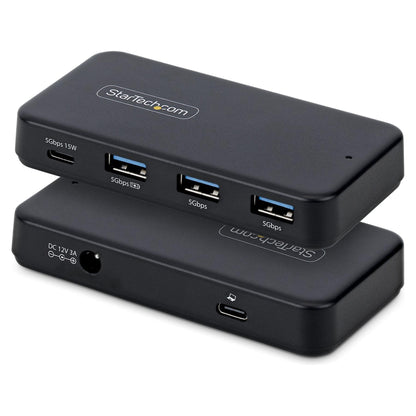 STARTECH.COM 4-Port USB-C und USB-A Hub 5Gbps Eigenstromversorgung 2-in-1 USB-C & USB-A Hostkabel 1x USB-C 3x USB-A 1x BC 1.2