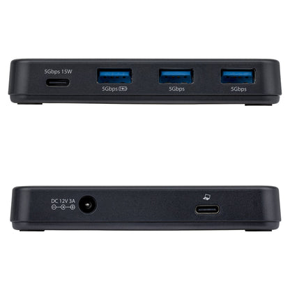 STARTECH.COM 4-Port USB-C und USB-A Hub 5Gbps Eigenstromversorgung 2-in-1 USB-C & USB-A Hostkabel 1x USB-C 3x USB-A 1x BC 1.2