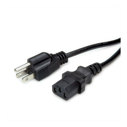 VALUE Netzkabel NEMA-5 auf C13 fr USA, schwarz, 1,8 m