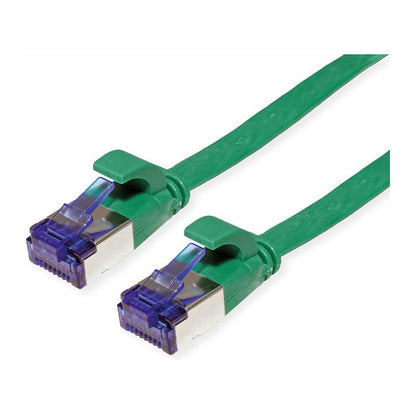 VALUE Patchkabel Cat.6A (Class EA) FTP, extra-flach, grn, 1 m