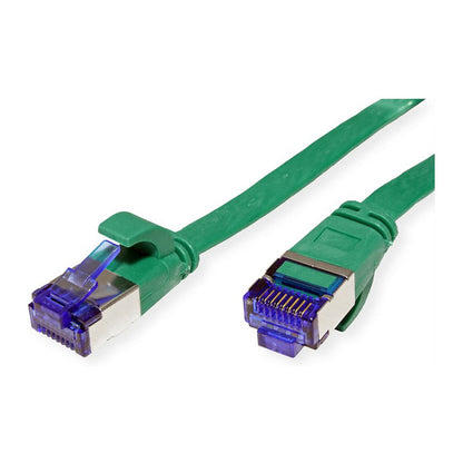 VALUE Patchkabel Cat.6A (Class EA) FTP, extra-flach, grn, 1 m