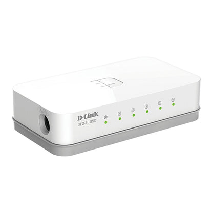 D-Link DES-1005C/E 5-Port Fast Ethernet Unmanaged Desktop Swit