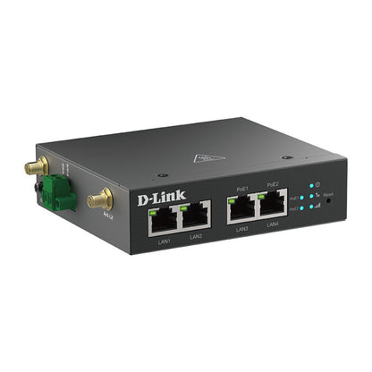 D-Link DWM-314-TP/E 4G LTE M2M VPN PoE+ Router