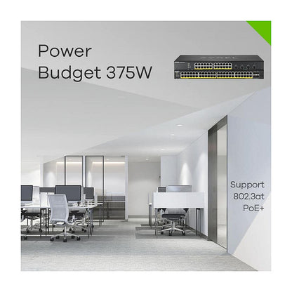 Zyxel XGS1935-28HP (375W PoE Budget)