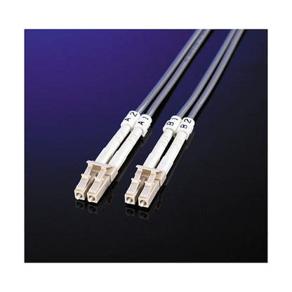 ROLINE LWL-Kabel 50/125um OM3 LC/LC trkis 5m