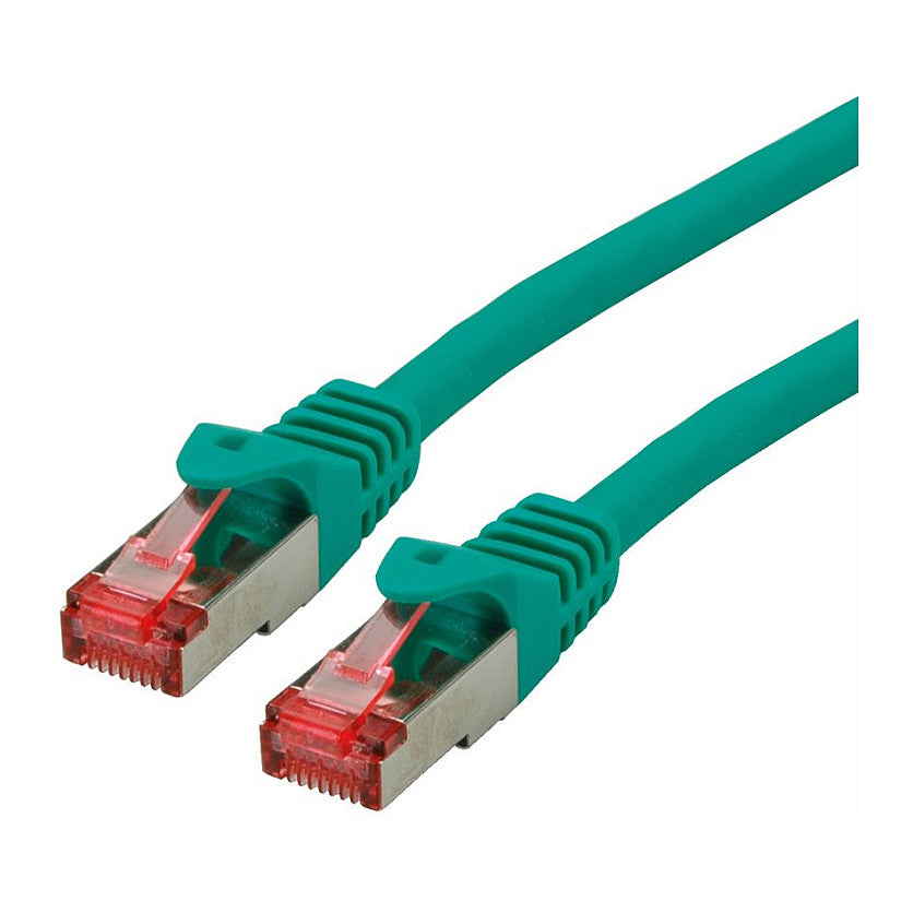 ROLINE Patchkabel Cat.6 S/FTP (PiMF), Component Level, LSOH, grn, 3 m