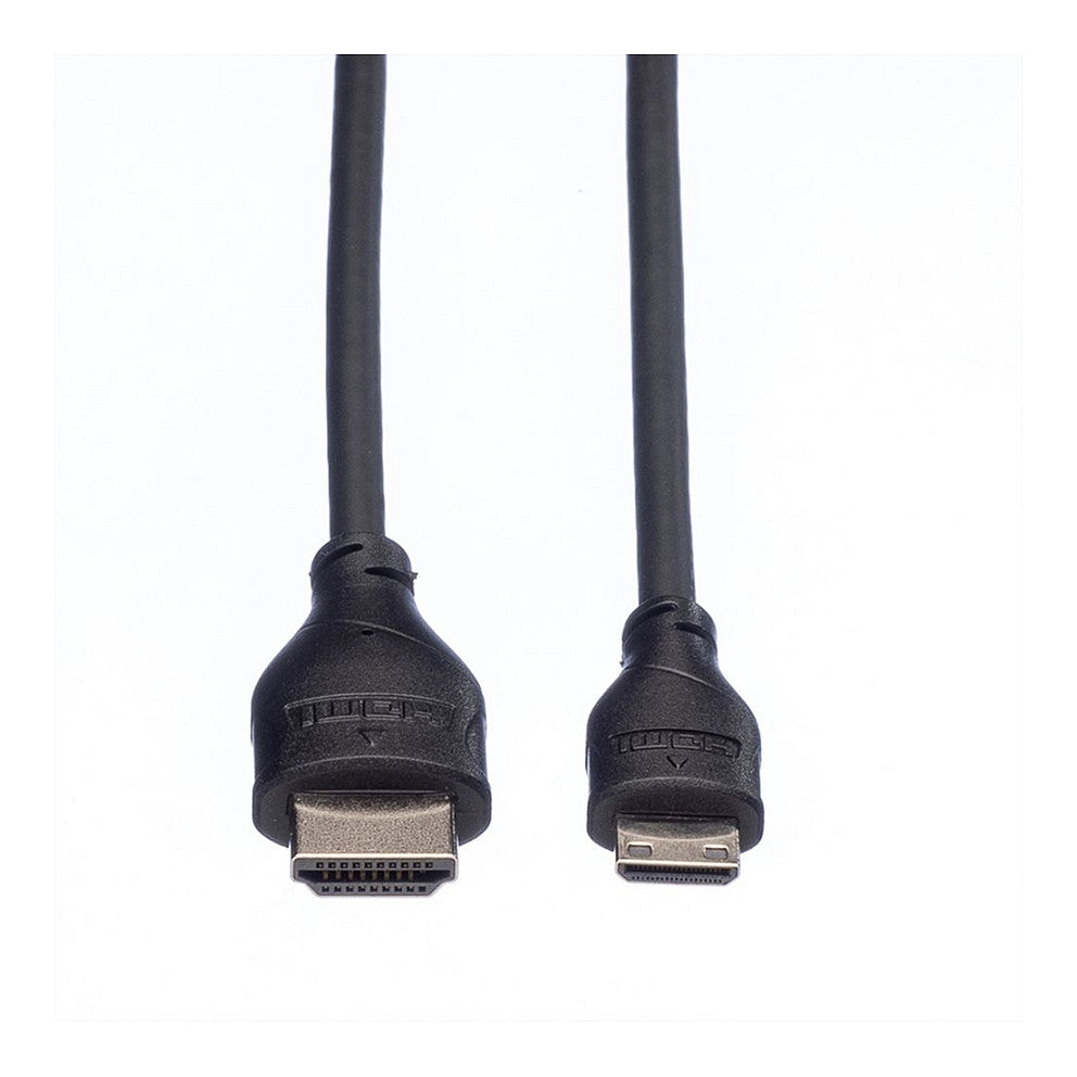 ROLINE HDMI High Speed Kabel mit Ethernet HDMI ST - Mini HDMI ST 2m