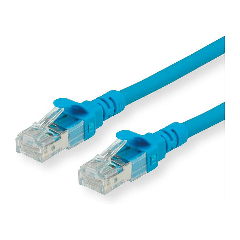 ROLINE Patchkabel Cat.6A S/FTP (PiMF), Component Level, LSOH, blau, 20 m