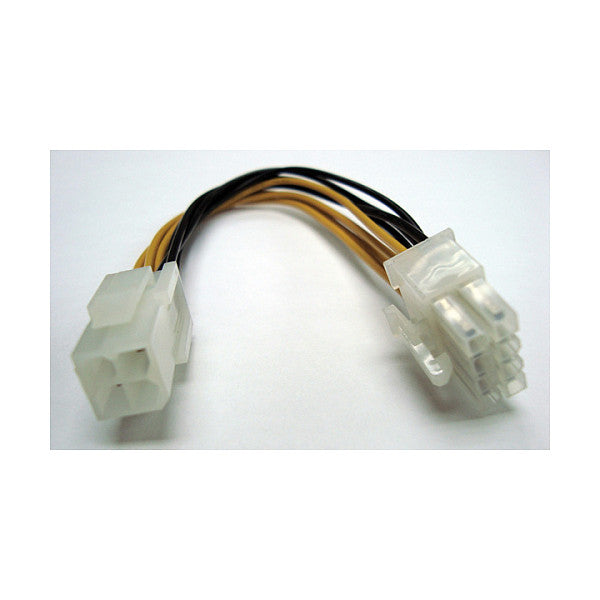 ROLINE Internes Power Adapterkabel, ATX12V P4-Buchse - 8pin EPS-Stecker, 0,15 m