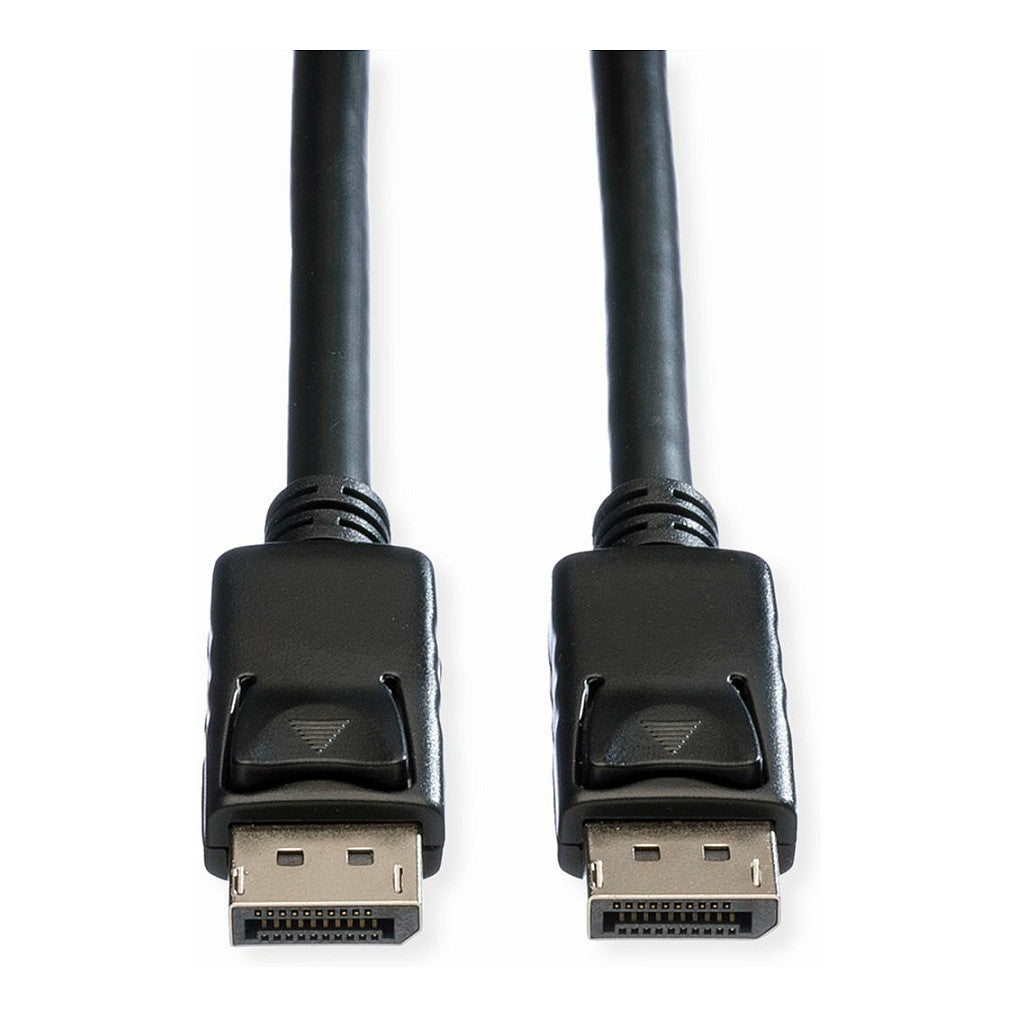 ROLINE DisplayPort Kabel, DP-DP, v1.2, ST - ST, TPE, schwarz, 1,5 m