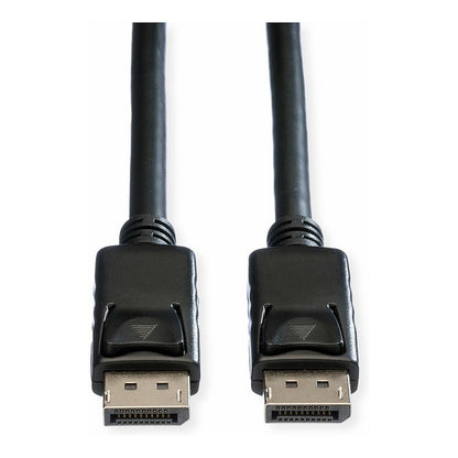 ROLINE DisplayPort Kabel, DP-DP, v1.2, ST - ST, TPE, schwarz, 1,5 m