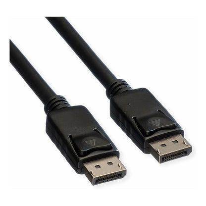 ROLINE DisplayPort Kabel, DP-DP, v1.2, ST - ST, TPE, schwarz, 1,5 m