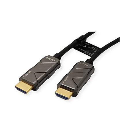 ROLINE Ultra HDMI Aktiv Optisches 8K Kabel, 15 m