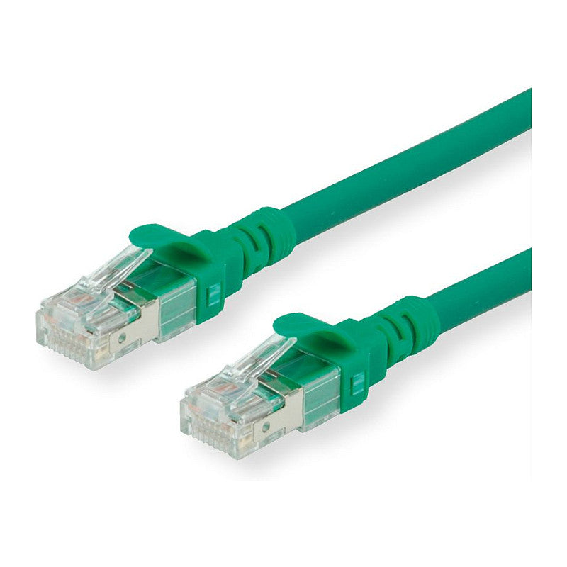ROLINE Patchkabel Cat.6A S/FTP (PiMF), Component Level, LSOH, grn, 20 m