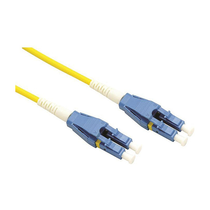 ROLINE LWL-Kabel Duplex, Single Mode 9/125m OS2, LC/LC, gelb, 0,5 m