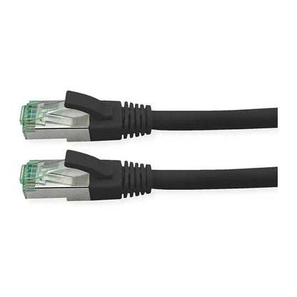 ROLINE RM Patchkabel Cat.6A S/FTP (PiMF), schwarz, 3 m