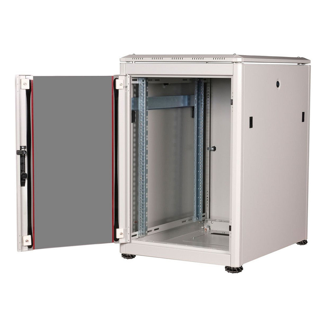 ROLINE 19-Zoll Netzwerkschrank Pro 16 HE, 600x800 BxT Glastr grau