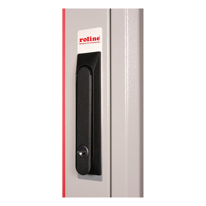 ROLINE 19-Zoll Netzwerkschrank Pro 16 HE, 600x800 BxT Glastr grau
