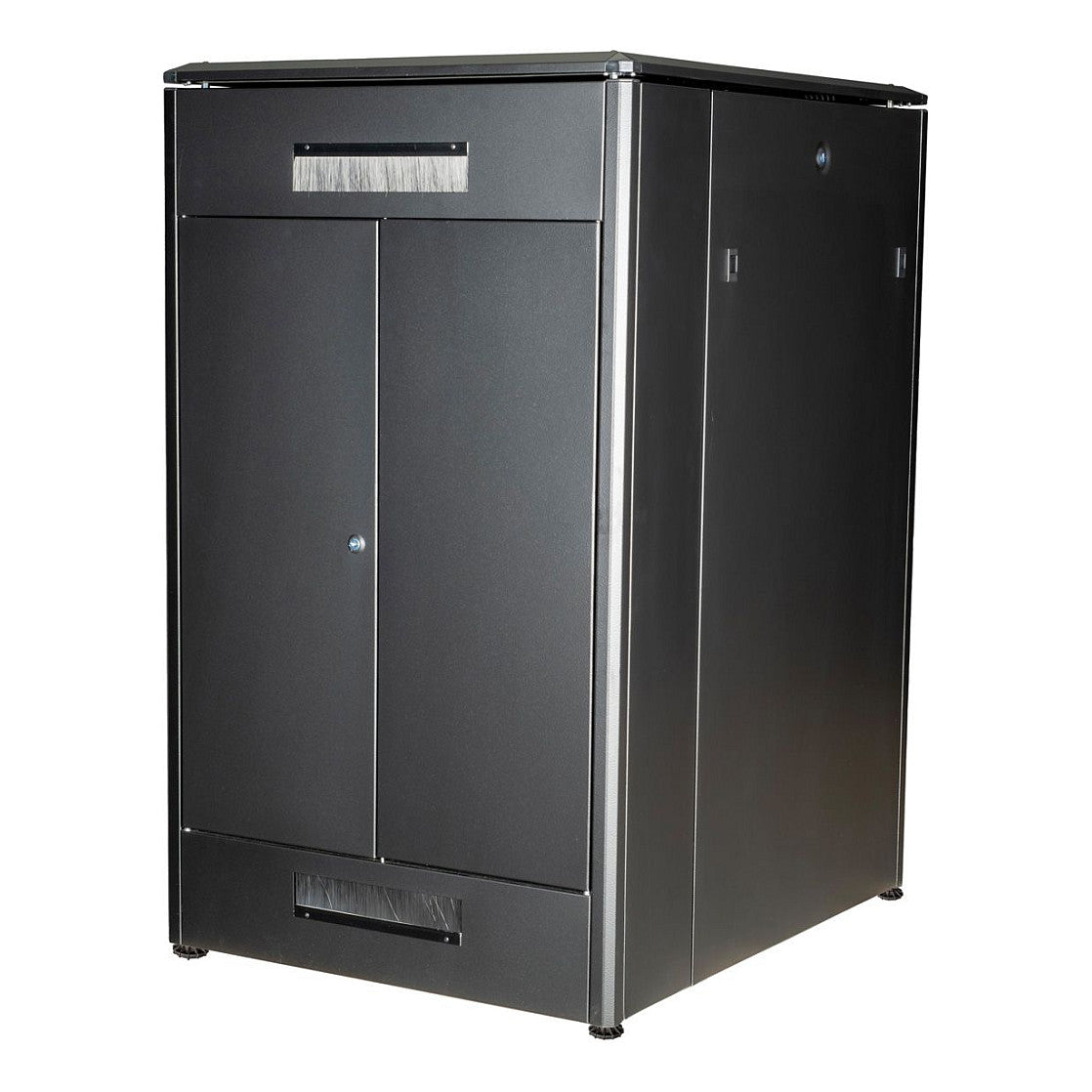 ROLINE 19-Zoll Netzwerkschrank Pro 26 HE, 800x1000 BxT Glastr schwarz