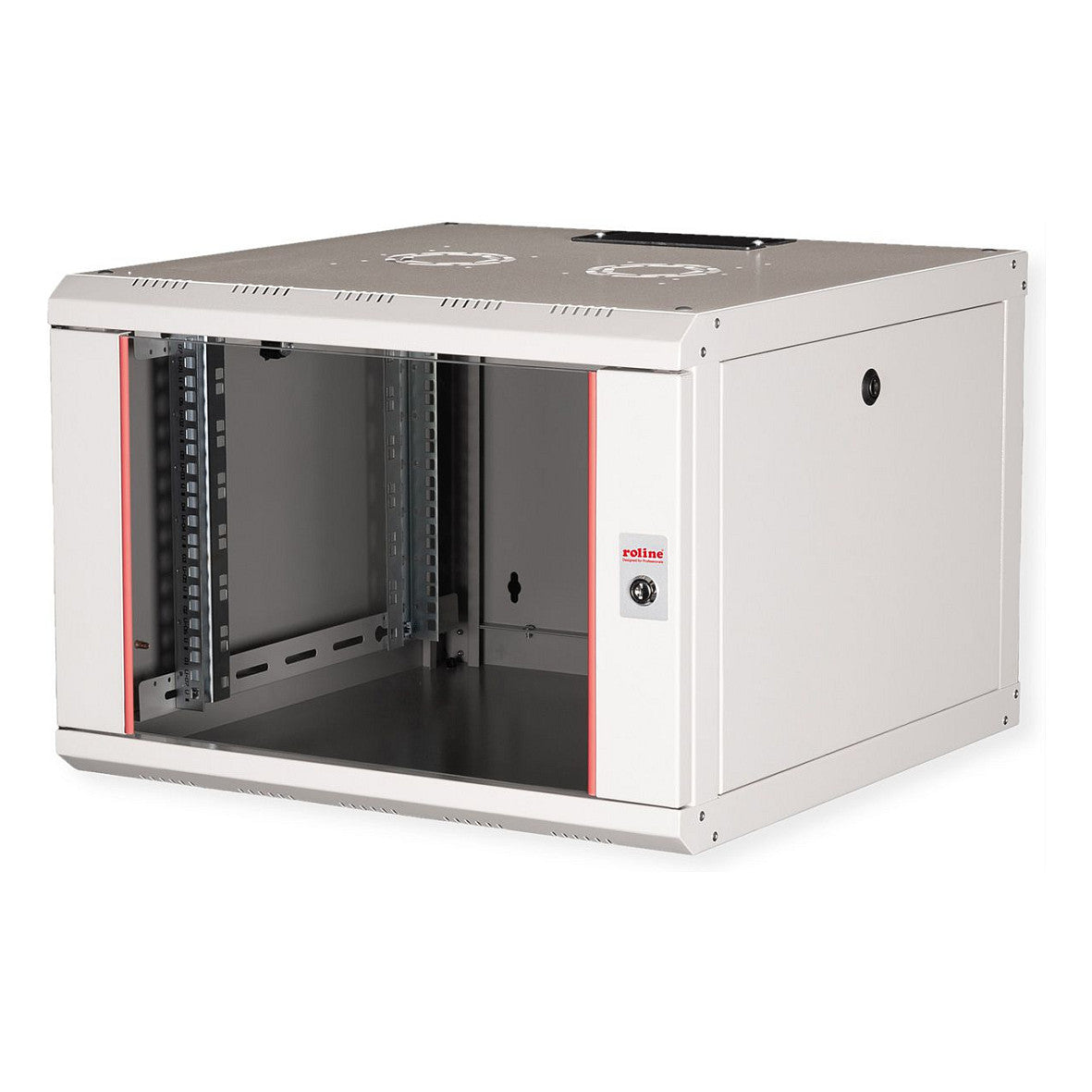 ROLINE 19-Zoll Wandgehuse Pro 7 HE, 600x600 BxT grau