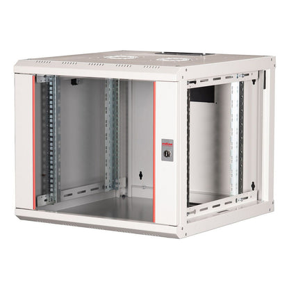 ROLINE 19-Zoll Wandgehuse Pro 9 HE, 600x600 BxT grau