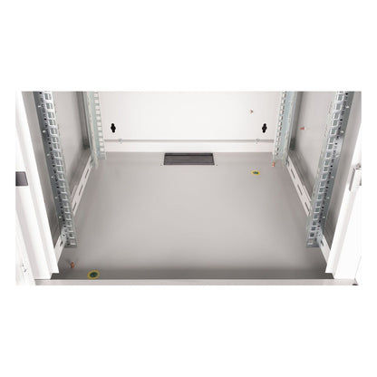 ROLINE 19-Zoll Wandgehuse Pro 9 HE, 600x600 BxT grau