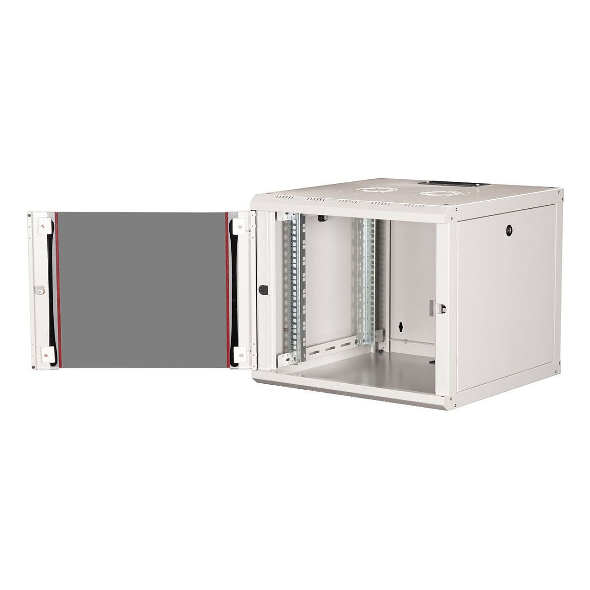 ROLINE 19-Zoll Wandgehuse Pro 9 HE, 600x600 BxT grau