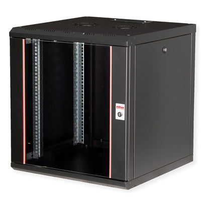 ROLINE 19-Zoll Wandgehuse Pro 12 HE, 600x600 BxT schwarz