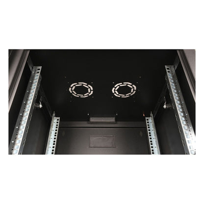 ROLINE 19-Zoll Wandgehuse Pro 12 HE, 600x600 BxT schwarz