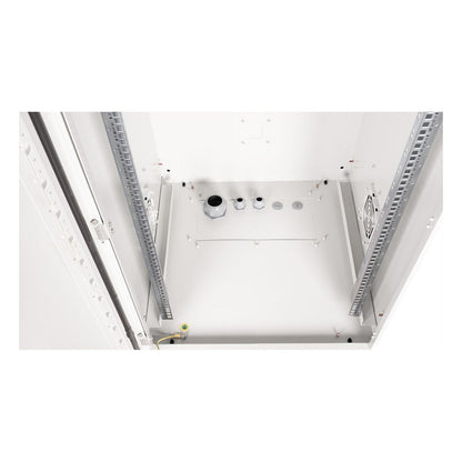 ROLINE 19-Zoll Wandgehuse Pro 22 HE, 600x600 BxT IP55 outdoor grau