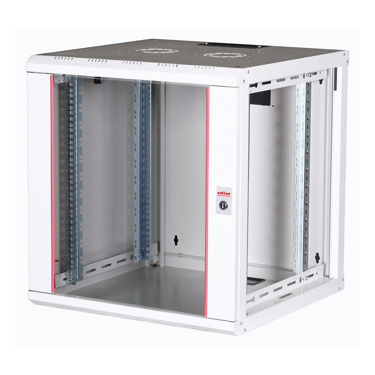 ROLINE 19-Zoll Wandgehuse Pro 12 HE, 600x600 BxT grau