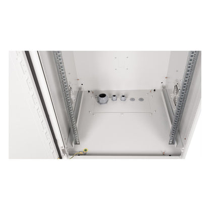 ROLINE 19-Zoll Wandgehuse Pro 20 HE, 600x600 BxT IP55 outdoor grau