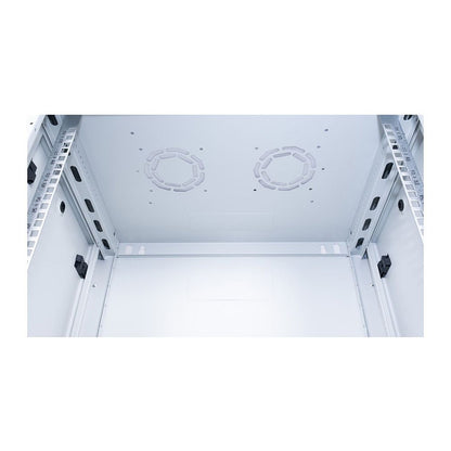 ROLINE 19-Zoll Wandgehuse Basic Plus 12HE, 600x450 BxT grau