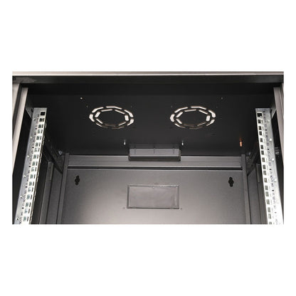 ROLINE 19-Zoll Wandgehuse Pro 9 HE, 600x450 BxT schwarz
