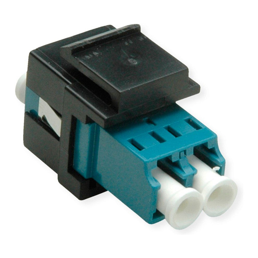 ROLINE Keystone LWL-Adapter LC/LC Duplex, Single Mode, OS2