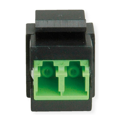 ROLINE Keystone LWL-Adapter LC/LC Duplex, Multimode, OM5