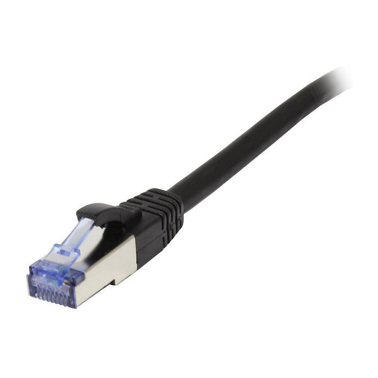 Synergy21 Patchkabel RJ45, CAT6A 500Mhz, 3m, schwarz, S-STP(S/FTP), AWG26, LSZH,