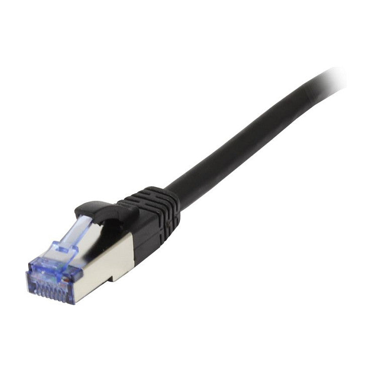 Synergy21 Patchkabel RJ45, CAT6A 500Mhz, 1,0m, schwarz, S-STP(S/FTP), AWG27, LSZH,