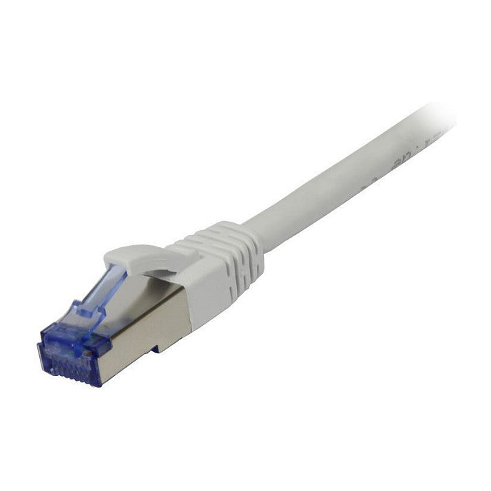 Synergy21 Patchkabel RJ45, CAT6A 500Mhz, 7,5m, weiss, S-STP(S/FTP), AWG26, LSZH,