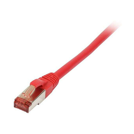 Synergy21 Patchkabel RJ45, CAT6 250Mhz, 0,25m rot, S-STP(S/FTP), TPE/LSZH(Superflex)