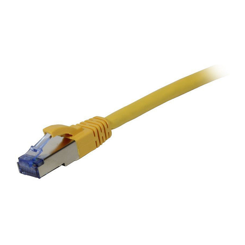 Synergy21 Patchkabel RJ45, CAT6A 500Mhz, 50m, gelb, S-STP(S/FTP), AWG26, LSZH,