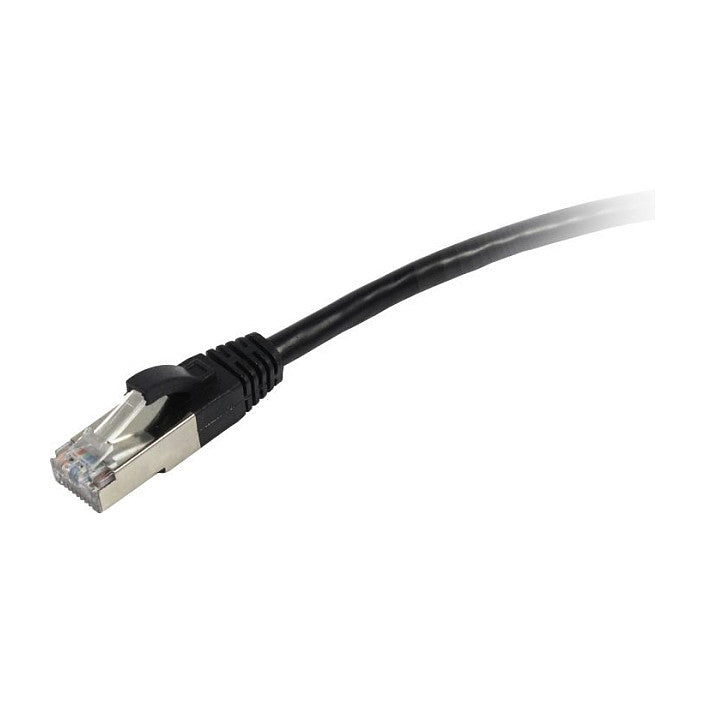 Synergy21 Patchkabel RJ45, CAT5e 100Mhz, 7,5m schwarz, S-FTP(SF/UTP)