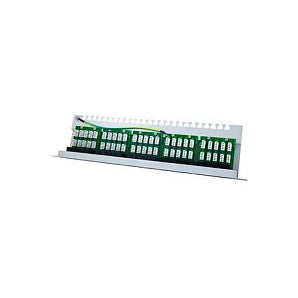 Synergy21 Patch Panel 50xTP, CAT3, ISDN, 19, Lichtgrau ,