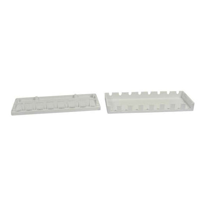 Synergy21 Keystone, Modulträger, Patchpanel für 8x TP-Modul, Aufputz, weiss(ABS)