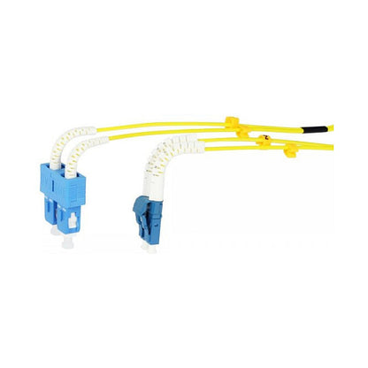 Synergy21 LWL-2-Faser-Patchk. 3mtr.LC-SC, 9/125um, OS2, AD=2mm, flexible Knickschutztülle, G657.A2,
